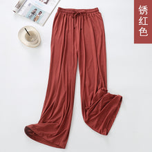 Load image into Gallery viewer, Modal Wide-Leg Flared Pants