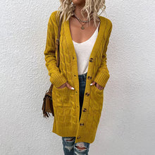 Load image into Gallery viewer, Women's outerwear cardigan sweater jacket