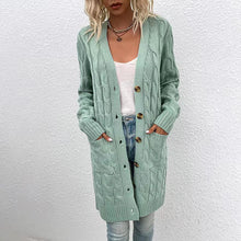 Load image into Gallery viewer, Women's outerwear cardigan sweater jacket
