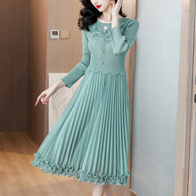 Load image into Gallery viewer, Elegant Smocked Midi Dress