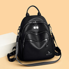 Load image into Gallery viewer, 2025 female Korean fashion new ladies backpack European and American trend simple versatile soft leather shoulder bag wholesale