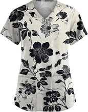 Load image into Gallery viewer, Women's Animal Print Top Short Sleeve