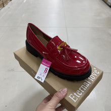 Load image into Gallery viewer, New Arrival Spot European and American Foreign Trade Women's Shoes Square Heel Tassel Buckle Loafers