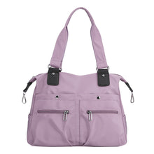Load image into Gallery viewer, Fashion Travel Handbag Lightweight Water-repellent Nylon Cloth Bag New Women's Shoulder Bag Fashionable All-match Shopping Bag