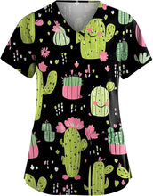 Load image into Gallery viewer, Women's Animal Print Top Short Sleeve