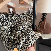 Load image into Gallery viewer, Elastic High-Waisted Leopard Print Cake Skirt for Women 2024 Autum New Retro Style Versatile Fashion Puffy Skirt Trend