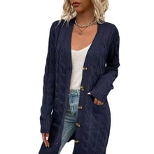 Load image into Gallery viewer, Women's outerwear cardigan sweater jacket