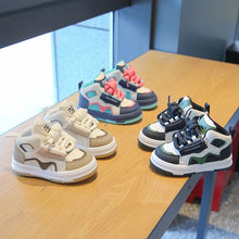 Load image into Gallery viewer, Children's Spring Autumn New Sports Shoes Boy's Casual Trend Board Shoes High Top Girl's Fashion Dopamine Running Shoes Sneakers