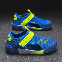 Load image into Gallery viewer, Toddler Baby Summer Shoes Breathable Anti-Slip Walking Sneakers for Kids Boys Casual Walking Shoes Size 23-36