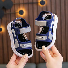 Load image into Gallery viewer, Summer Baby Sandals Solid Color Baby Boy Sandals Soft Sole Anti-slip Boys Girls Sandals Toddler Baby Shoes Beach 2-12 Years