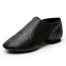 Load image into Gallery viewer, Women's Genuine Leather Jazz Dance Shoes – Black & Brown