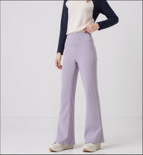 Load image into Gallery viewer, Girls Flared Pants High Waist Yoga Leggings Teenagers Stretch Elastic Waistband Kids Sportswear Trousers Autumn Spring