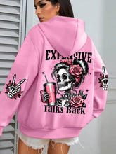 Load image into Gallery viewer, Womens Hoodie Loose Multicolor Pullovers Fleece