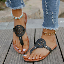 Load image into Gallery viewer, Summer The New Ladies Flip-Flops for Leisure Holiday Beach Toe-Clip Plus Size Flat Slippers for Women Designer Shoes Slippers