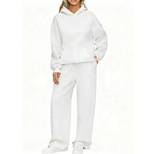 Load image into Gallery viewer, Women's Hoodie & Wide Leg Pants Two-Piece Tracksuit