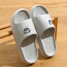 Load image into Gallery viewer, Summer Children Slippers Indoor Cute Bear Print Anti Slip Soft Sole Exquisite Parent-child Shoes Home Comfy Leisure Shoes