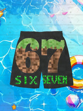 Load image into Gallery viewer, Summer For Kids 67 Six Seven Italian Brain Rot Math Joke Tops Y2k Game Saying Shorts Graphic Y2k Children's Shorts