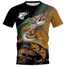 Load image into Gallery viewer, Kids Summer Fishing Graphic Print Trendy Short Sleeve T-shirts 2-13 Years Boys Outfits Fishing Breathable Tops Children Clothes