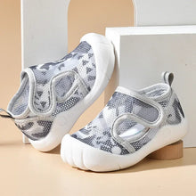 Load image into Gallery viewer, Summer Breathable Air Mesh Kids Sandals 1-4T Baby Unisex Casual Shoes Anti-slip Soft Sole First Walkers Infant Lightweight Shoes