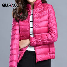 Load image into Gallery viewer, Women's Ultra Lightweight Packable Puffer Jacket