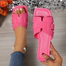 Load image into Gallery viewer, Summer Women Slippers Fashion Beach Flats Shoes 2024 New Casual Sandals Dress Walking Flip Flops Open Toe Slides Mujer Zapatos