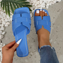 Load image into Gallery viewer, Summer Women Slippers Fashion Beach Flats Shoes 2024 New Casual Sandals Dress Walking Flip Flops Open Toe Slides Mujer Zapatos