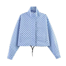 Load image into Gallery viewer, Women's Polka Dot Short Jacket