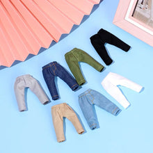 Load image into Gallery viewer, For 1/12 BJD Doll Clothes Fashion Jeans Casual Pants OB11 Clothes Trousers Girl Dress Up Toys Toys Children Birthday Gift