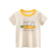 Load image into Gallery viewer, 2025 Summer 2-8 Years Kids Girl Shorts Sleeve T-shirts Printed Little Girl Top Baby Girl T Shirts Children Toddler Girl Clothes