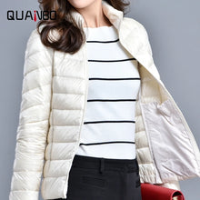 Load image into Gallery viewer, Women's Ultra Lightweight Packable Puffer Jacket