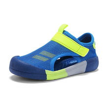 Load image into Gallery viewer, Toddler Baby Summer Shoes Breathable Anti-Slip Walking Sneakers for Kids Boys Casual Walking Shoes Size 23-36
