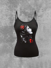 Load image into Gallery viewer, Summer New Sexy Slim Fit Women's Clothing With Fashionable Printing Simple and Versatile Casual Top with Suspenders