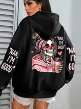 Load image into Gallery viewer, Womens Hoodie Loose Multicolor Pullovers Fleece