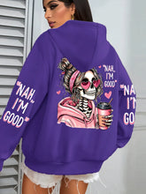 Load image into Gallery viewer, Womens Hoodie Loose Multicolor Pullovers Fleece