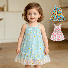 Load image into Gallery viewer, Girls' Strappy Summer Princess Dress