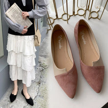 Load image into Gallery viewer, Women's Pointed Toe Slip-On Ballet Flats