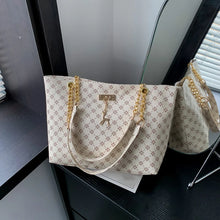 Load image into Gallery viewer, Women's Large Capacity Plaid Tote Shoulder Bag
