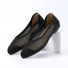 Load image into Gallery viewer, New Spring and Summer Pointed-Toe Slip-On Women's Shoes, Breathable, Lightweight, Soft-Soled Flat Shoes, Comfortable and Not Tiring on the Feet, Versatile for Daily Commuting, Lazy Shoes