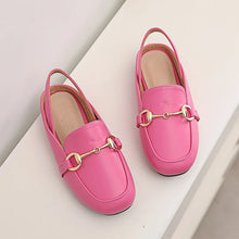 Load image into Gallery viewer, Summer Kids Girl Casual Shoes Flat Slip-on Fashion Children Shoes For Girl Sneakers Metal Decoration Toddler Girl Sandals