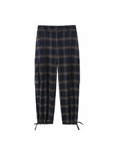 Load image into Gallery viewer, Women's Checkered Hooded Jacket & High Waist Lantern Pants Suit