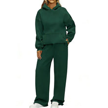 Load image into Gallery viewer, Women's Hoodie & Wide Leg Pants Two-Piece Tracksuit