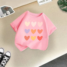 Load image into Gallery viewer, Summer New Children's Clothing Children's T-shirt Boys and Girls Casual Fashion Short-sleeved Baby Half-sleeved Top Base Shirt