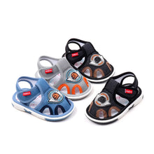 Load image into Gallery viewer, Baby Squeaky Shoes Summer Sandal High Quality Funny Toddler Sound Prewalking Sneaker 2024 New Fashion for Kid Boys Girls MY2401
