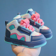 Load image into Gallery viewer, Children's Spring Autumn New Sports Shoes Boy's Casual Trend Board Shoes High Top Girl's Fashion Dopamine Running Shoes Sneakers