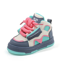 Load image into Gallery viewer, Children's Spring Autumn New Sports Shoes Boy's Casual Trend Board Shoes High Top Girl's Fashion Dopamine Running Shoes Sneakers