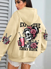 Load image into Gallery viewer, Womens Hoodie Loose Multicolor Pullovers Fleece