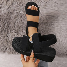 Load image into Gallery viewer, Women's Lightweight EVA Wedge Slingback Sandals