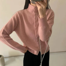 Load image into Gallery viewer, Women Collar Sweater Cardigan
