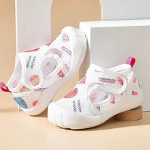 Load image into Gallery viewer, Summer Breathable Air Mesh Kids Sandals 1-4T Baby Unisex Casual Shoes Anti-slip Soft Sole First Walkers Infant Lightweight Shoes