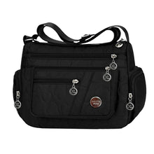 Load image into Gallery viewer, Women's Nylon Multi-Compartment Crossbody Bag